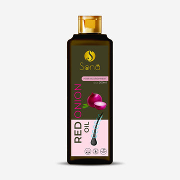 Sona Red Onion Oil - 200 ml (Pack of 1)